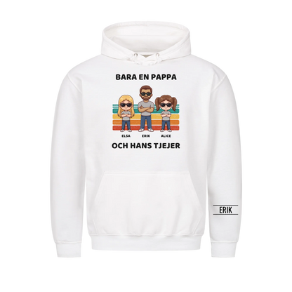 Bara en pappa och hans tjejer | Personlig present till pappa med döttrarnas namn