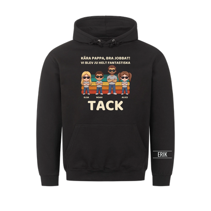 Kära pappa bra jobbat vi blev fantastiska tack | Personlig present till pappa med barnens namn