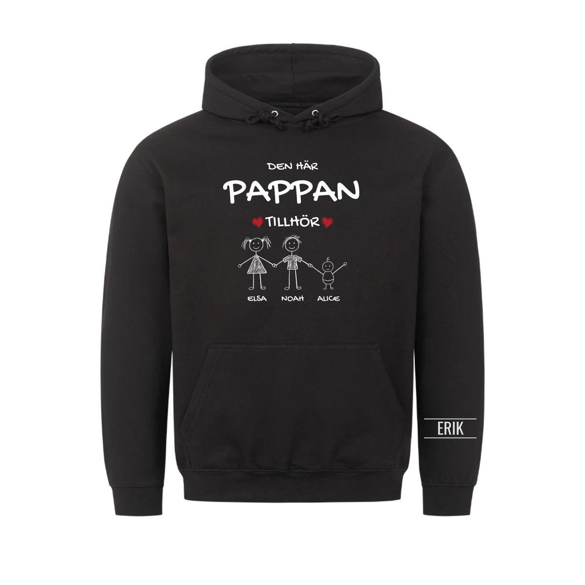 Den här pappan tillhör | Personlig present till pappa med barnens namn