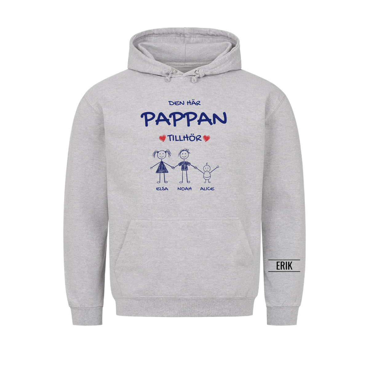 Den här pappan tillhör | Personlig present till pappa med barnens namn