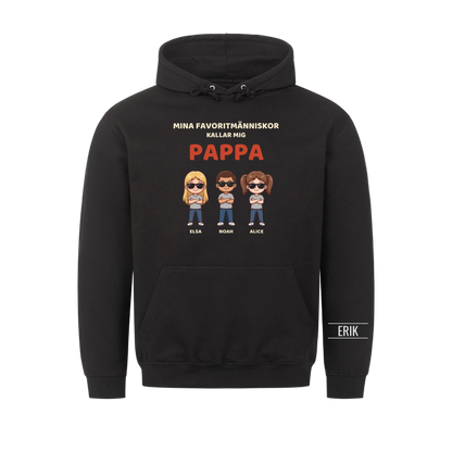 Mina favoritmänniskor kallar mig pappa | Personlig present till pappa med barnens namn