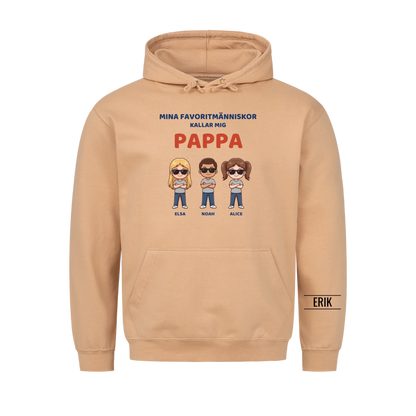 Mina favoritmänniskor kallar mig pappa | Personlig present till pappa med barnens namn