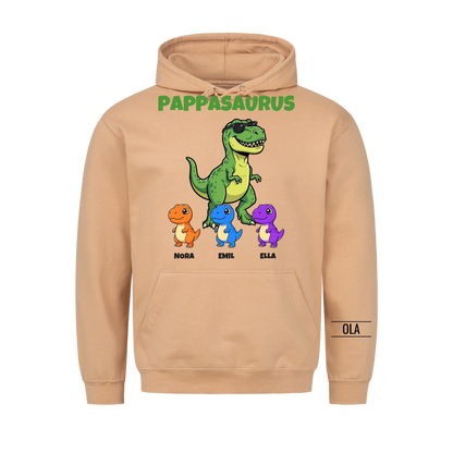 Pappasaurus | Personlig gave til pappa med barnas navn