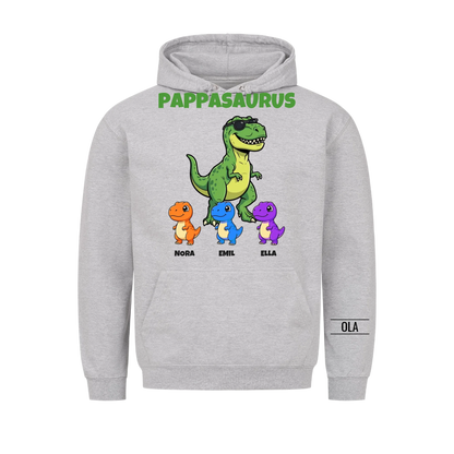 Pappasaurus | Personlig gave til pappa med barnas navn
