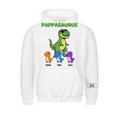 Pappasaurus | Personlig gave til pappa med barnas navn