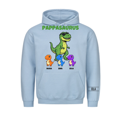 Pappasaurus | Personlig gave til pappa med barnas navn