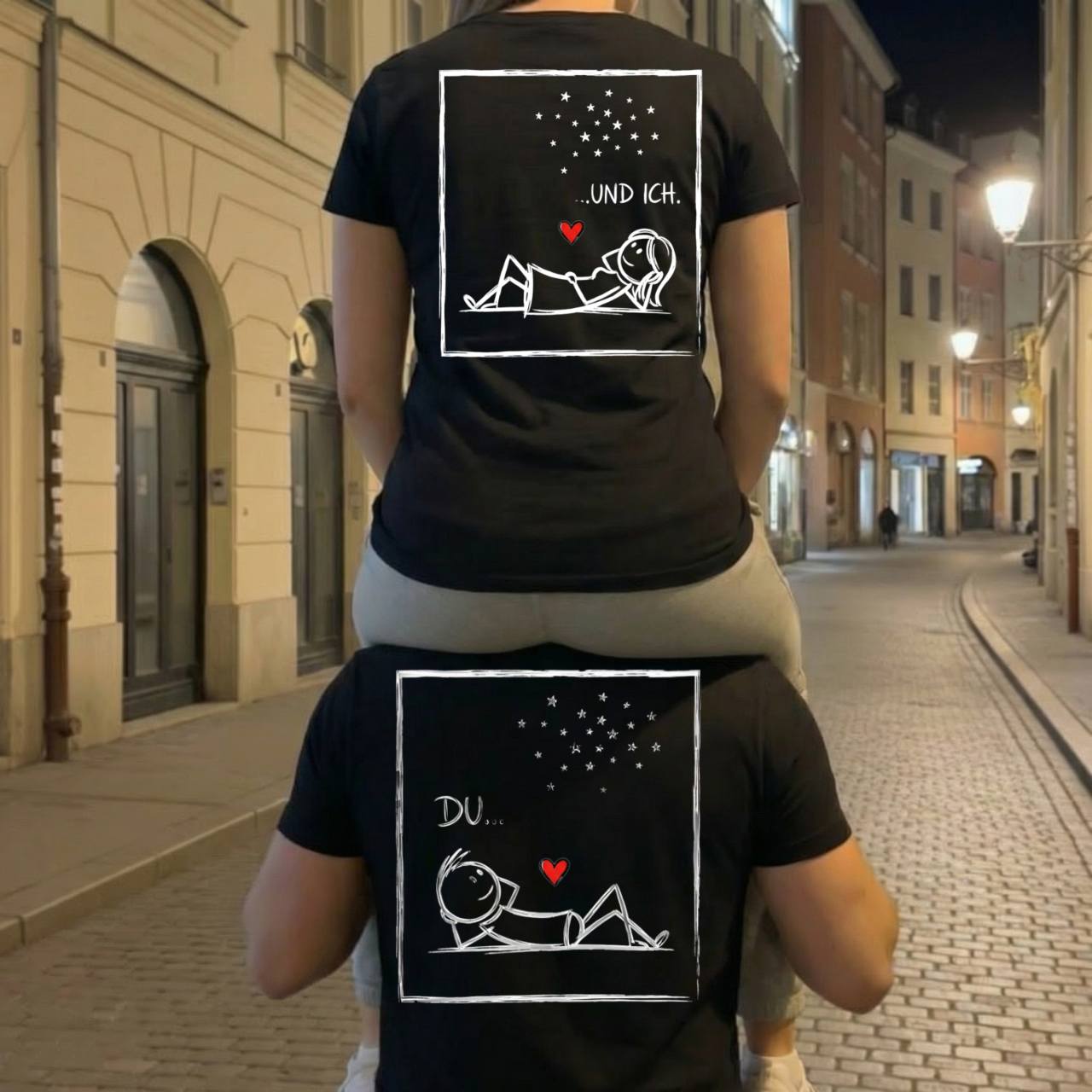 Du & Ich - Premium T-Shirt Bündel