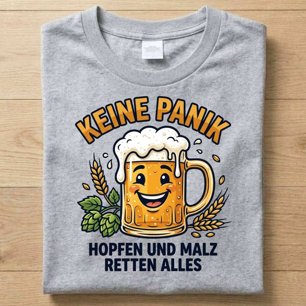 Hopfen & Malz - Gute Laune T-Shirt Unisex