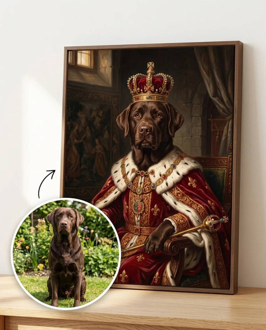 Haustier der Renaissance - Personalisierte Leinwand & Poster für Hund, Katze & Co. copy
