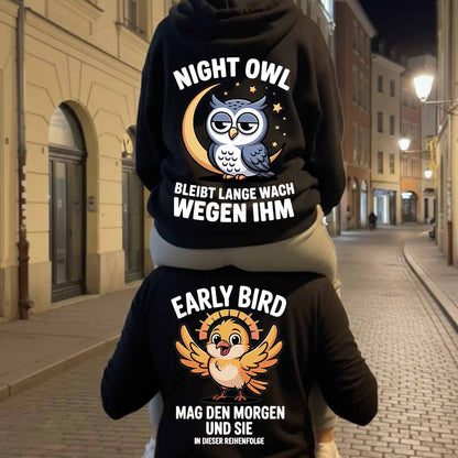 Early Bird & Night Owl - Premium Hoodie Bündel