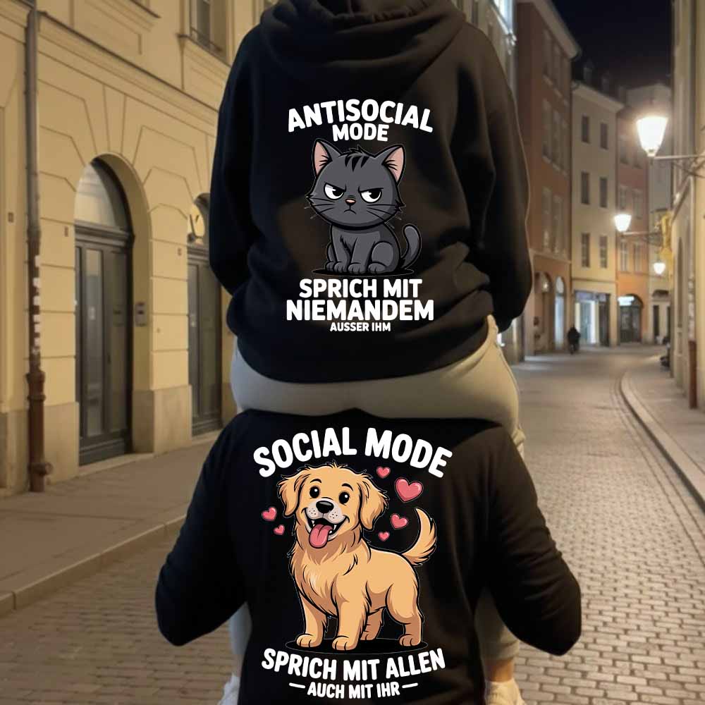 Social & Antisocial - Premium Hoodie Bündel