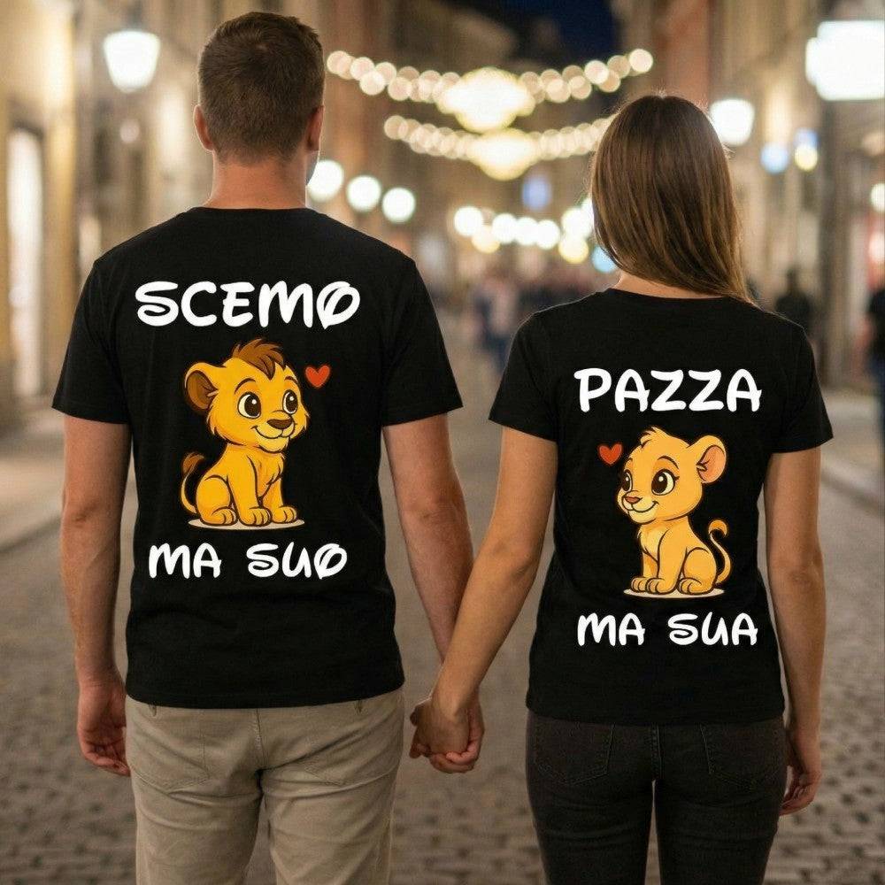 Pazza & Scemo Leone - Set T-Shirt