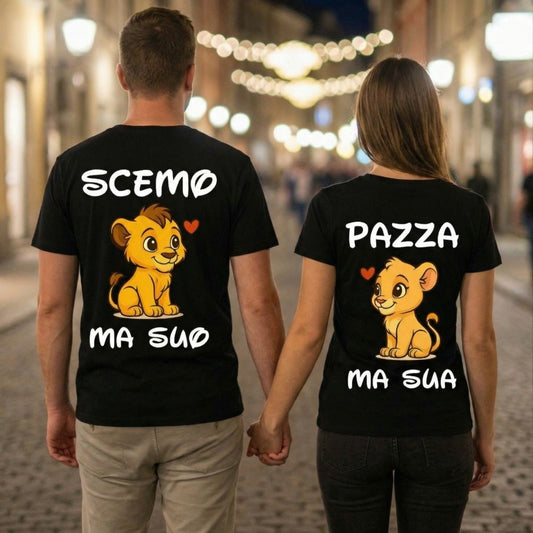 Pazza & Scemo Leone - Set T-Shirt