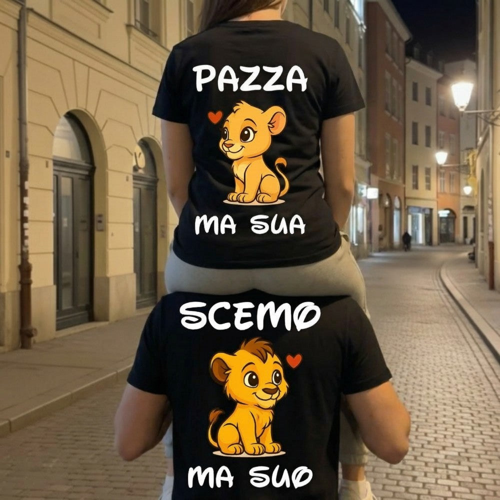 Pazza & Scemo Leone - Set T-Shirt