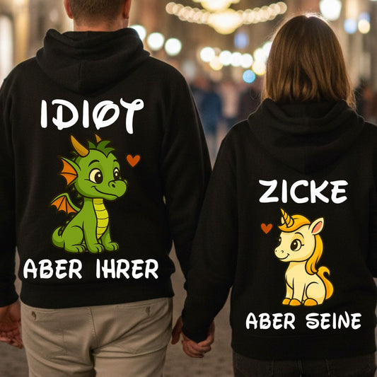 Drache & Einhorn - Premium Hoodie Bündel