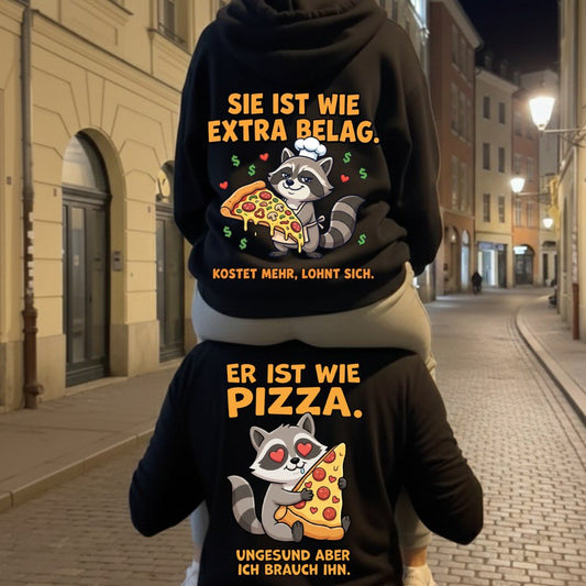 Pizzaliebe - Premium Hoodie Bündel