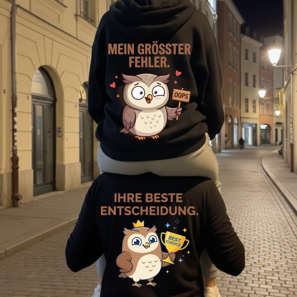 Eulenentscheidung - Premium Hoodie Bündel