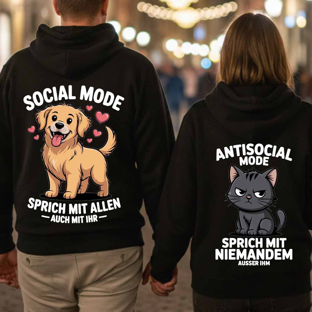 Social & Antisocial - Premium Hoodie Bündel