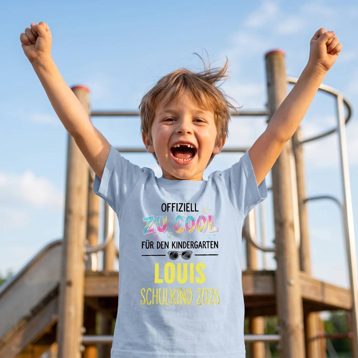 Zu Cool - Kinder T-Shirt zur Einschulung