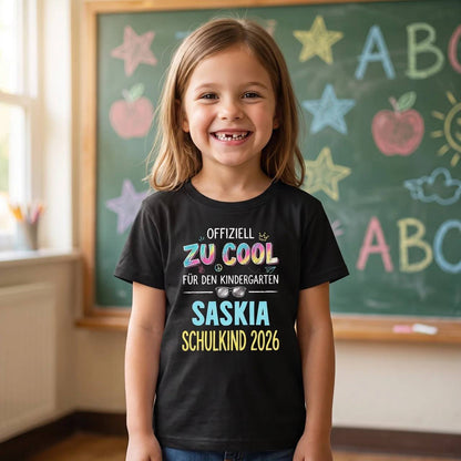 Zu Cool - Kinder T-Shirt zur Einschulung