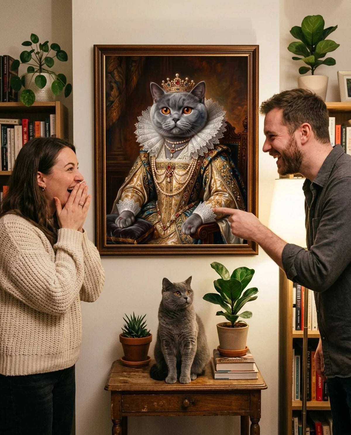 Haustier der Renaissance - Personalisierte Leinwand & Poster für Hund, Katze & Co. copy