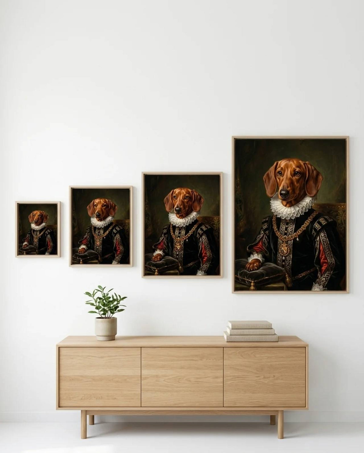 Haustier der Renaissance - Personalisierte Leinwand & Poster für Hund, Katze & Co. copy