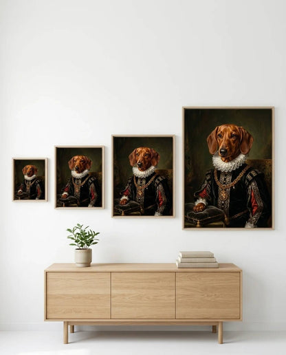 Haustier der Renaissance - Personalisierte Leinwand & Poster für Hund, Katze & Co. copy