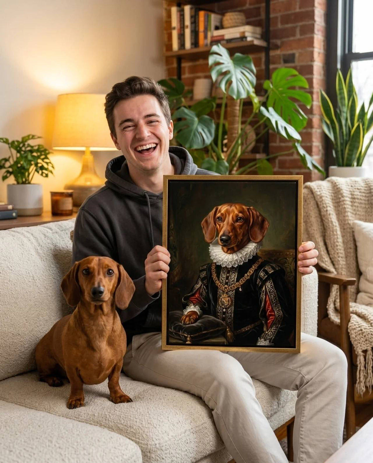 Haustier der Renaissance - Personalisierte Leinwand & Poster für Hund, Katze & Co. copy