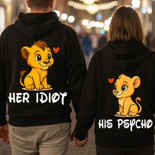 Idiot & Psycho Lion - Premium Hoodie Bündel