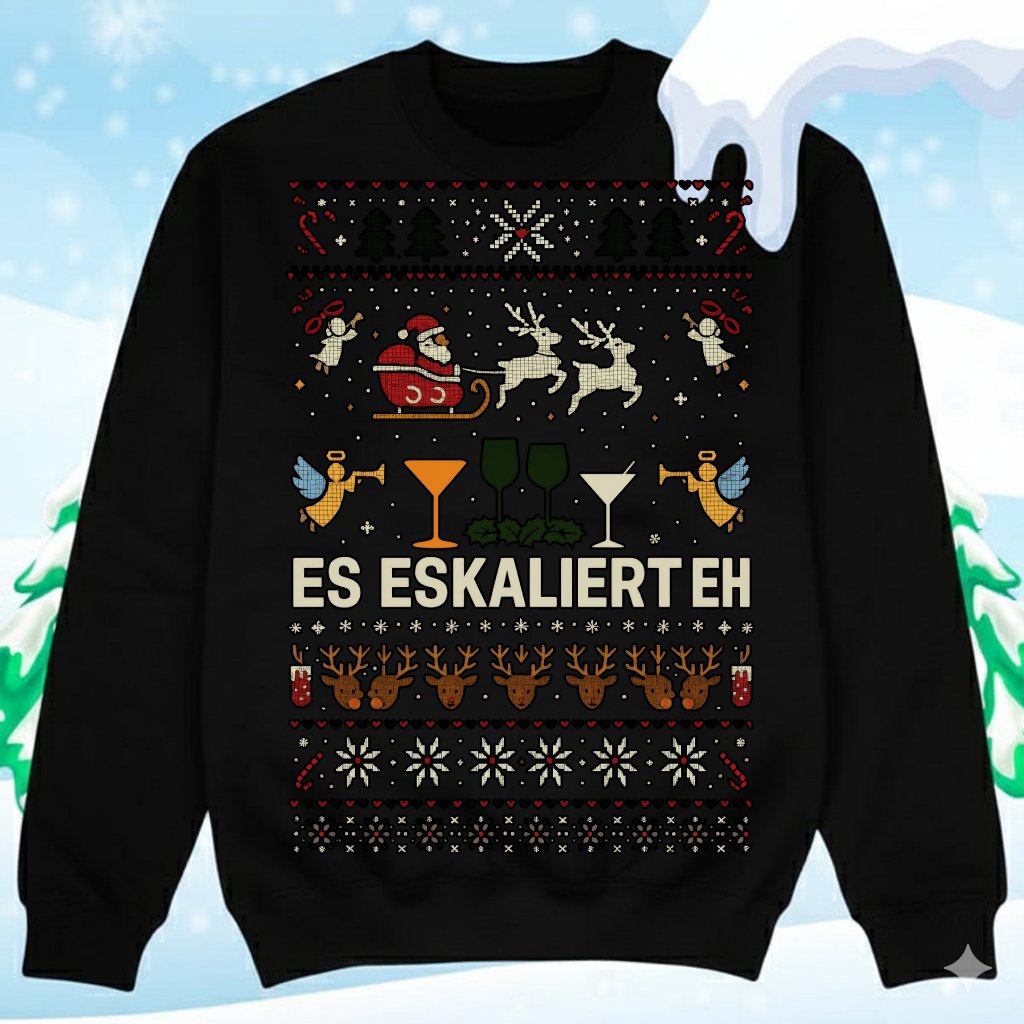 Es Eskaliert Eh - Ugly Sweater