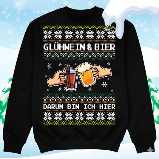 Glühwein & Bier - Ugly Sweater