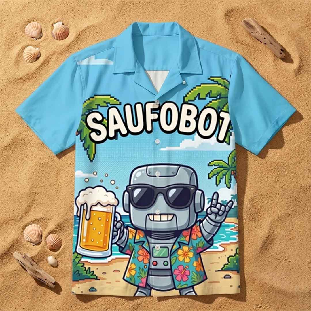 Saufobot - Hawaiihemd