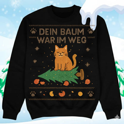 Katze Baum - Ugly Sweater