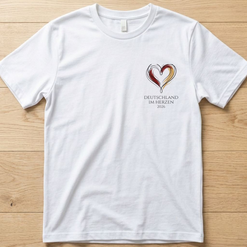 Deutschherz - WM T-Shirt 2026