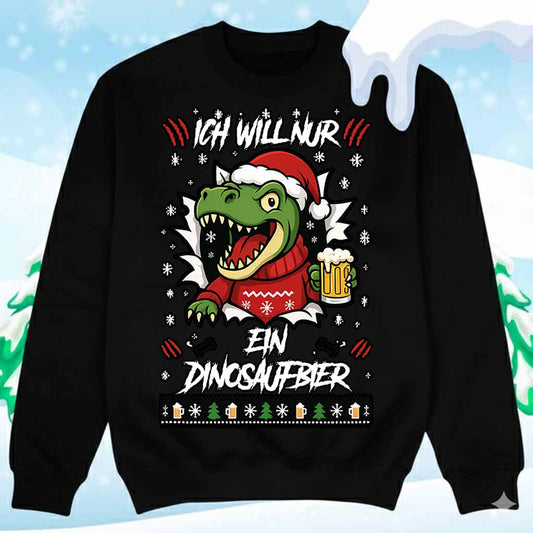 Dinosaufbier - Ugly Sweater