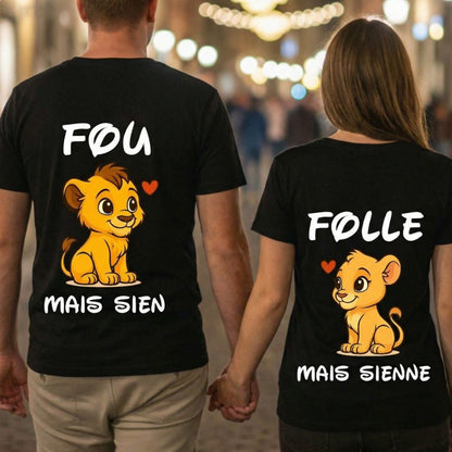 Les Lions Fous — Set T-Shirt Couple