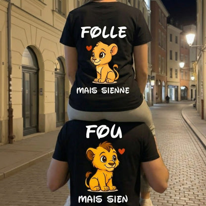 Les Lions Fous — Set T-Shirt Couple