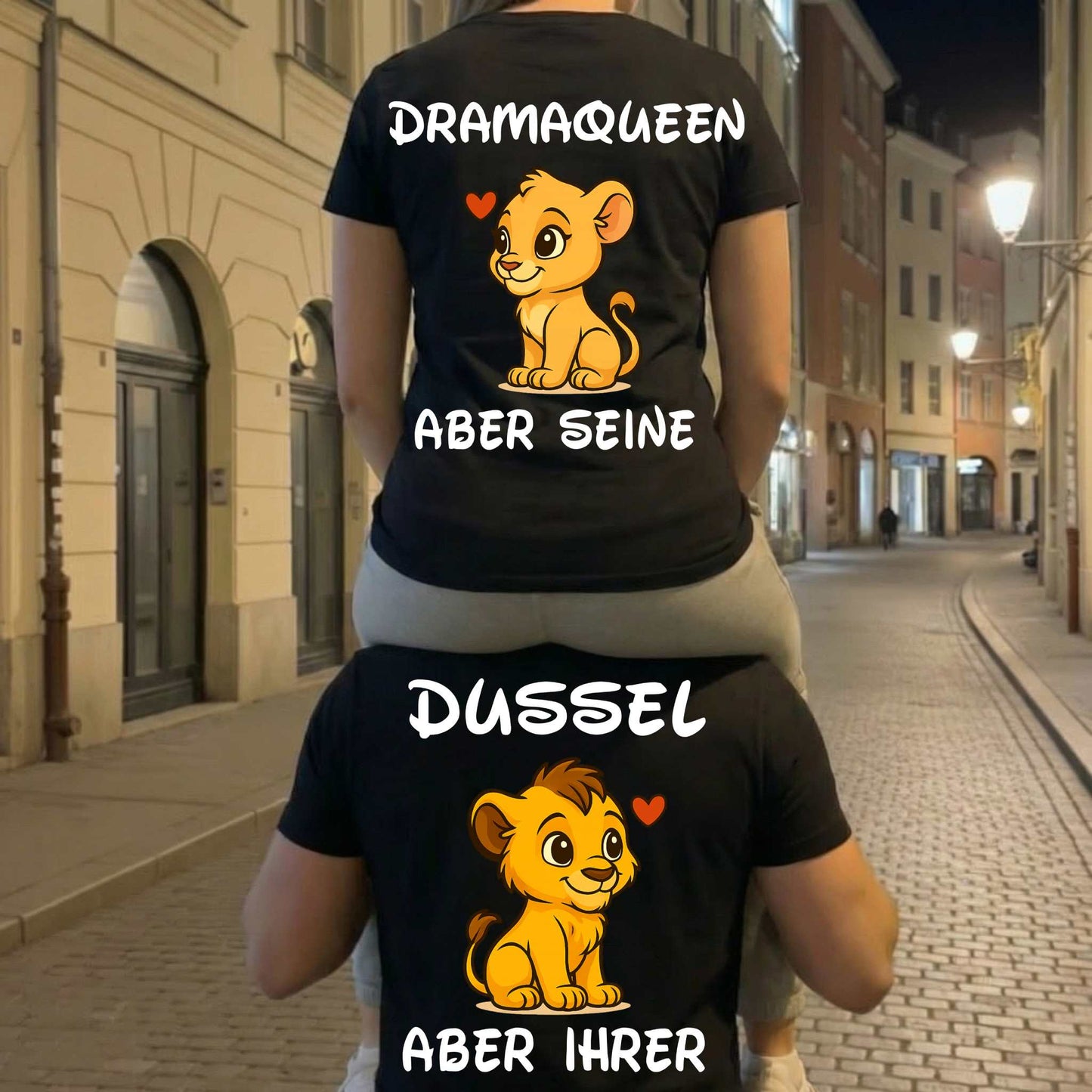 Dussel & Queen Löwe - Premium T-Shirt Bündel