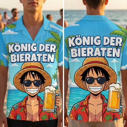 König der Bieraten - Hawaiihemd