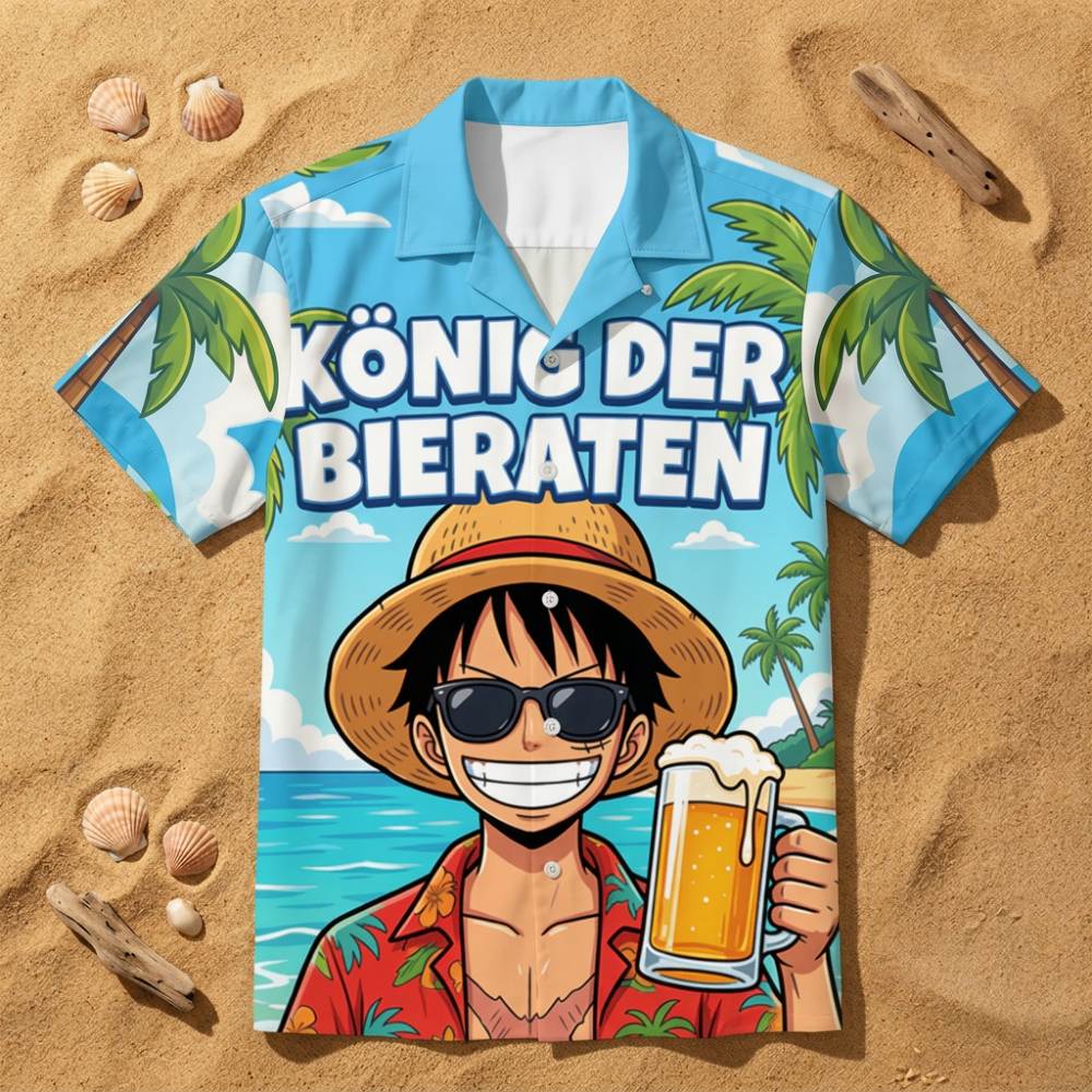König der Bieraten - Hawaiihemd