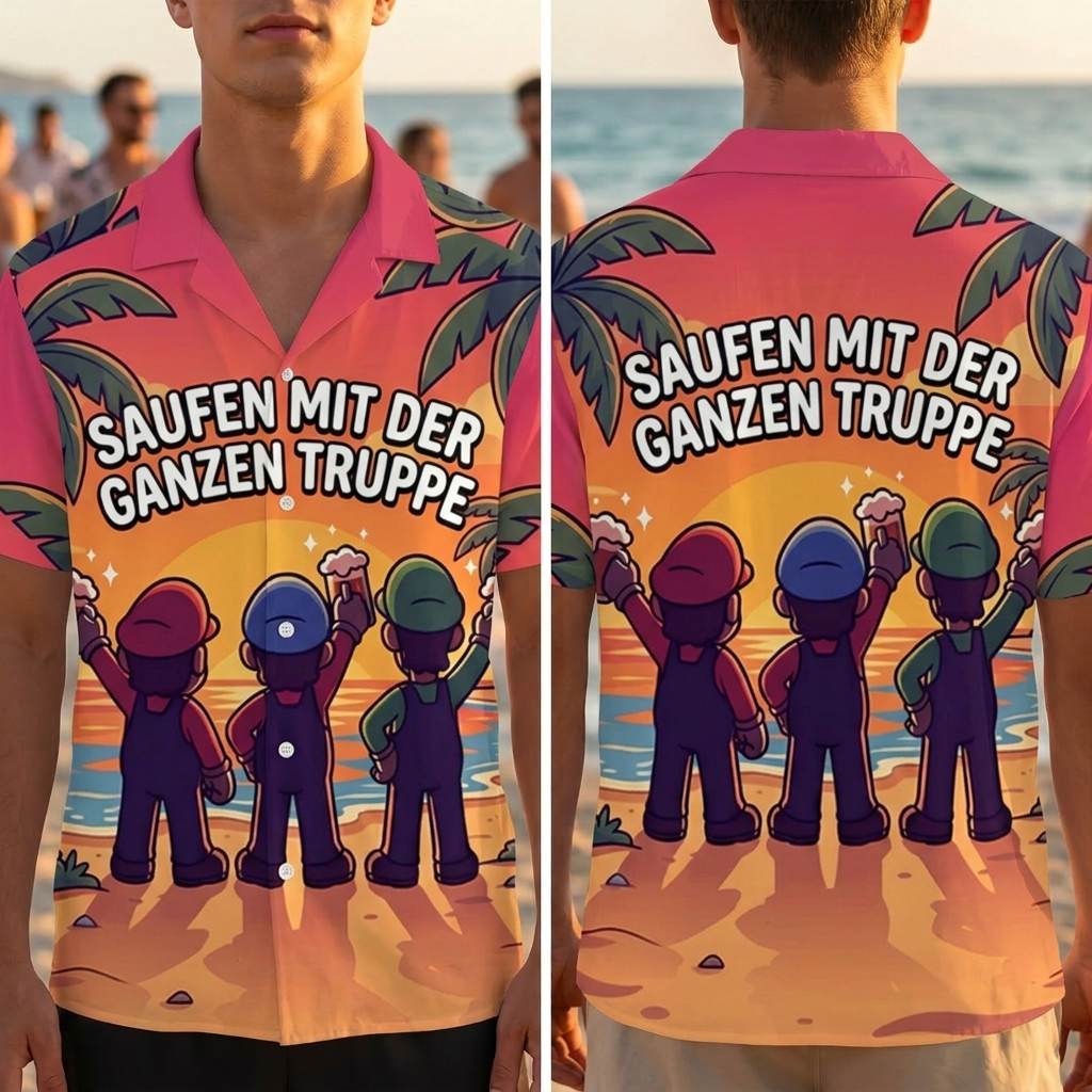 Truppe Strand - Hawaiihemd